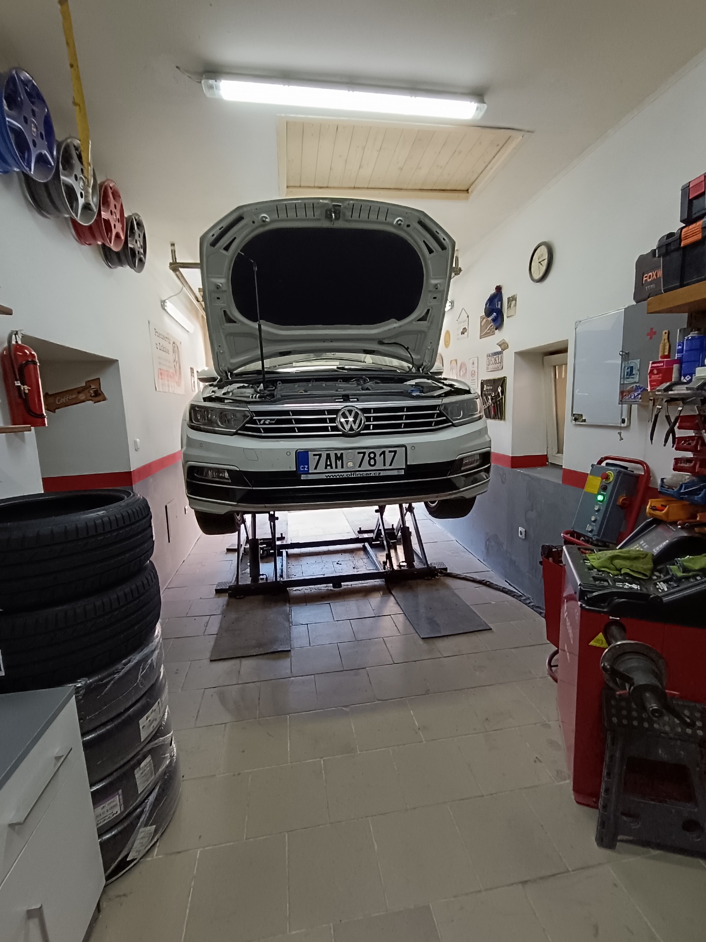 Jsme malý, ale šikovný pneuservis